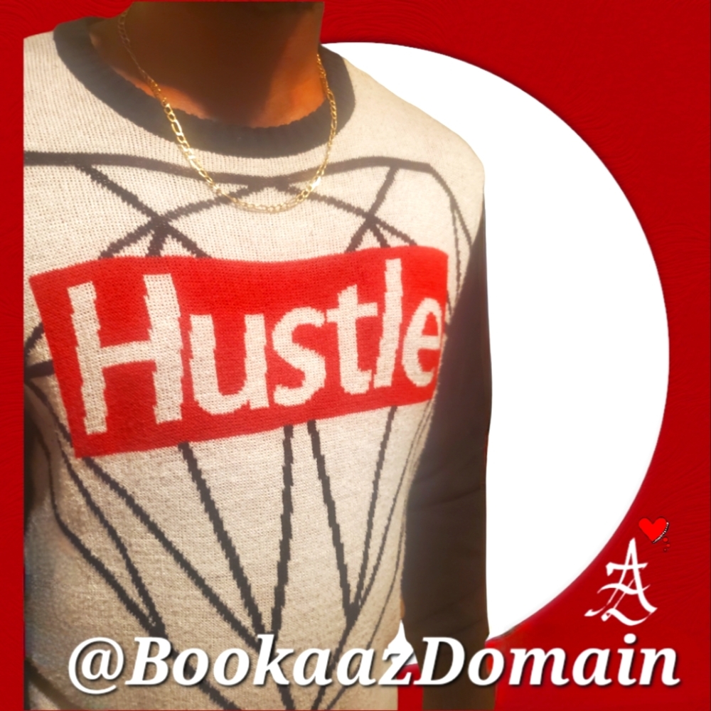 NEW! MENS Crew Neck HUSTLE 💎 Sweater